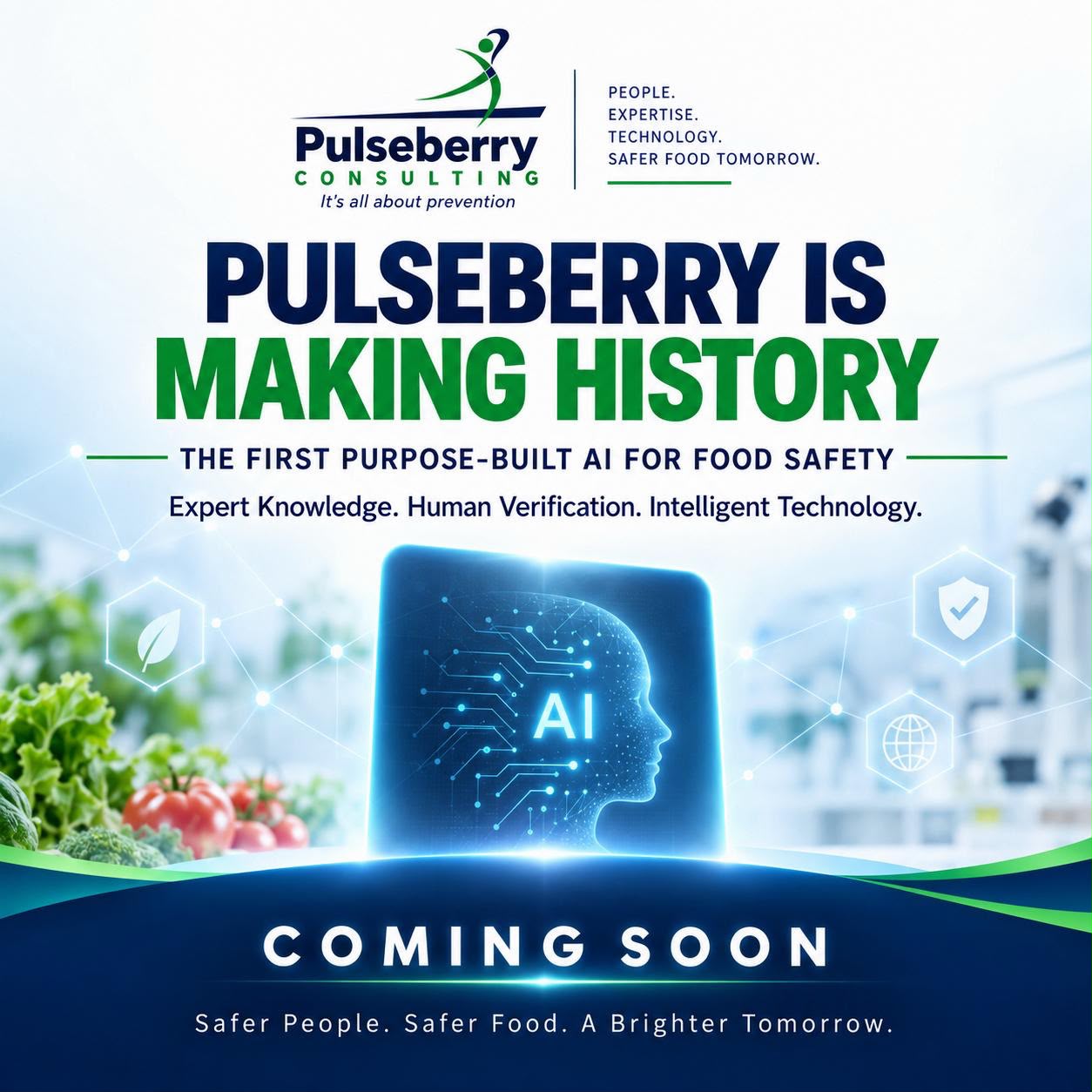 Pulseberry is making history. Coming soon!