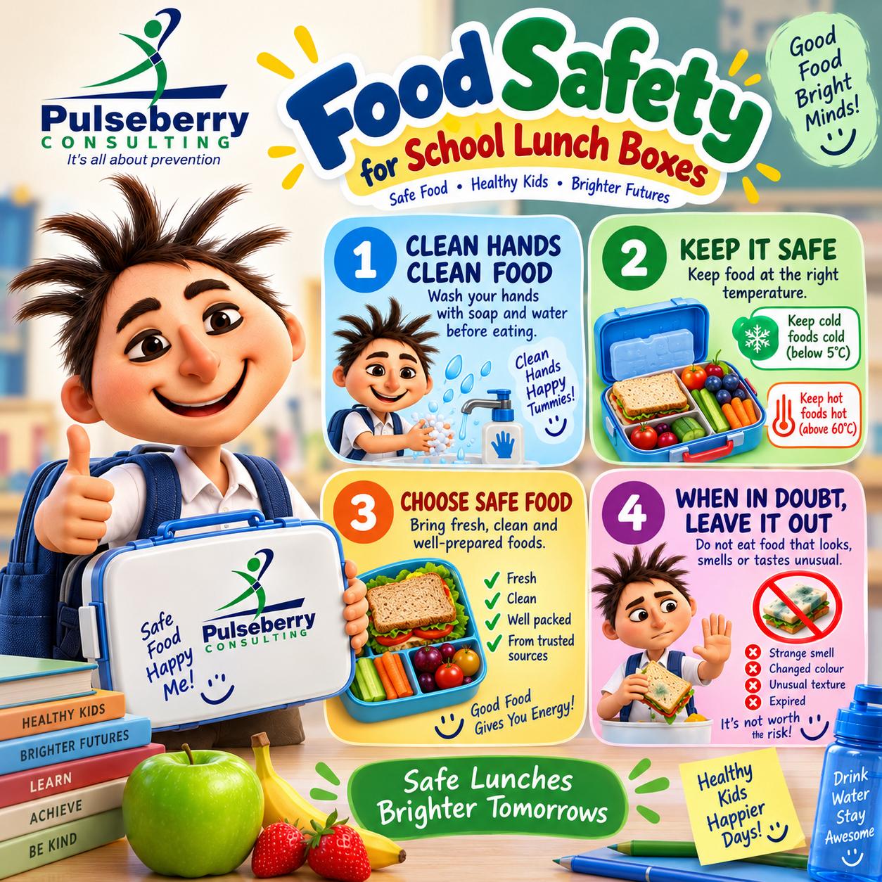 Food safety education should start early.
